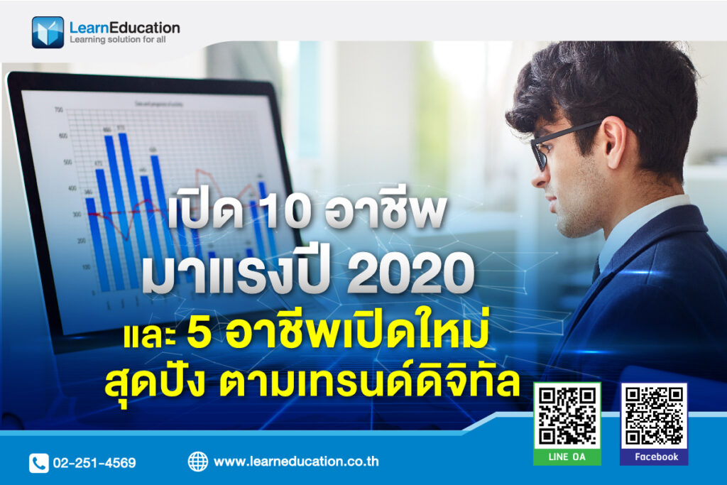 อาชีพมาแรงปี 2020